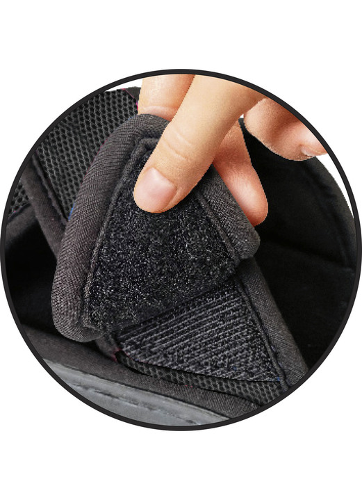 Slipper & Schnürschuhe - Relax-Cross Slipper für drinnen und draußen, in Größe 001 bis 004, in Farbe SCHWARZ-PINK Ansicht 8