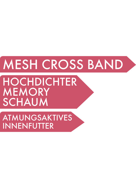 Slipper & Schnürschuhe - Relax-Cross Slipper für drinnen und draußen, in Größe 001 bis 004, in Farbe SCHWARZ-PINK Ansicht 5