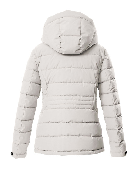 Kurz - Atmungsaktive Damen-Funktionsjacke, in Größe 036 bis 050, in Farbe CREME Ansicht 2