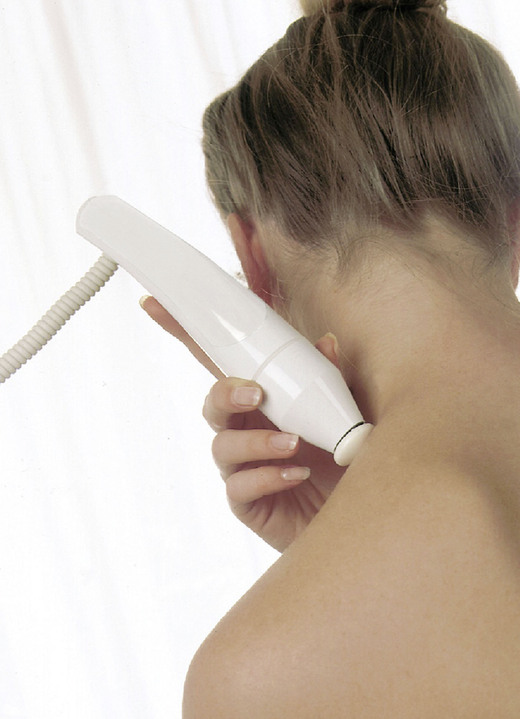 Schmerztherapie - Shiatsu-Akupressurgerät, in Farbe WEISS Ansicht 2