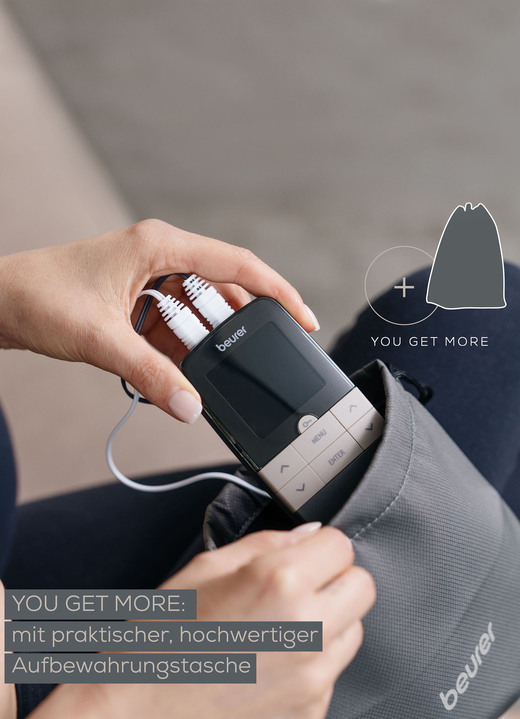 Medizinische Geräte & Technik  - TENS/EMS Kombigerät Relief +, in Farbe GRAU Ansicht 4