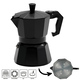 Kaffee & Tee - Espresso-Set, 4-teilig, in Farbe SCHWARZ