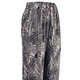 Strandkleider - Laurina Hose aus Viskose, in Größe 034 bis 054, in Farbe SCHWARZ-ECRU – Farbe SCHWARZ-ECRU – Ansicht 5