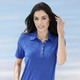 Strandkleider - Laurina Poloshirt mit Knopfleiste, in Größe 036 bis 054, in Farbe PETROL – Farbe ROYALBLAU – Ansicht 1