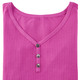 Strandkleider - Laurina Trägershirt mit Zierknopfleiste – Farbe PINK – Ansicht 2 Strandkleider - Laurina Trägershirt mit Zierknopfleiste, in Größe 036 bis 054, in Farbe SCHWARZ – Farbe PINK – Ansicht 2