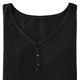 Strandkleider - Laurina Trägershirt mit Zierknopfleiste – Farbe SCHWARZ – Ansicht 2 Strandkleider - Laurina Trägershirt mit Zierknopfleiste, in Größe 036 bis 054, in Farbe SCHWARZ – Farbe SCHWARZ – Ansicht 2
