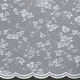 Klassisch - Halbtransparenter Store mit gebogtem Abschluss – Farbe WEISS – Ansicht 3 Klassisch - Halbtransparenter Store mit gebogtem Abschluss, in Größe 140 (H125xB300 cm) bis 298 (H245xB600 cm), in Farbe WEISS – Farbe WEISS – Ansicht 3
