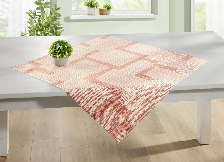 Tischdecken - Tischdecke mit Fleckschutz-Ausrüstung, in Größe 105 (Läufer, 40/140 cm) bis 160 (Tischdecke rund, ø 140 cm), in Farbe CREME Ansicht 21