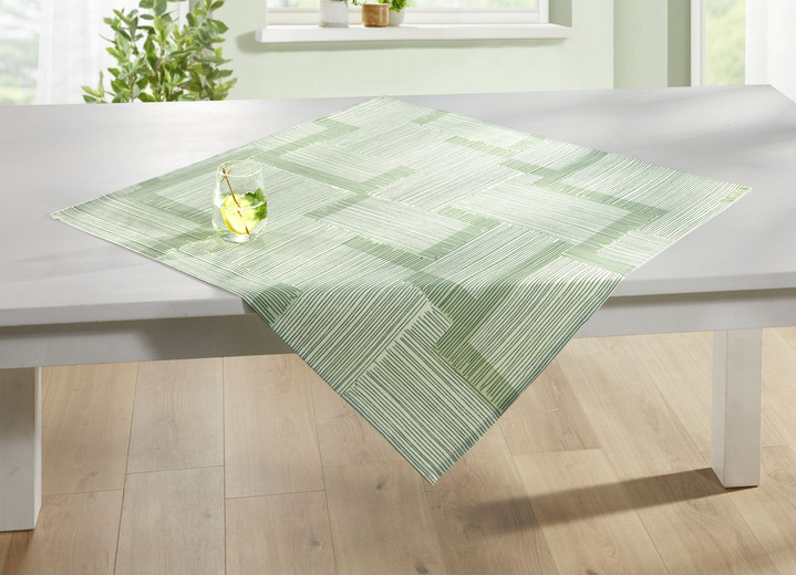 Tischdecken - Tischdecke mit Fleckschutz-Ausrüstung, in Größe 105 (Läufer, 40/140 cm) bis 160 (Tischdecke rund, ø 140 cm), in Farbe CREME Ansicht 14