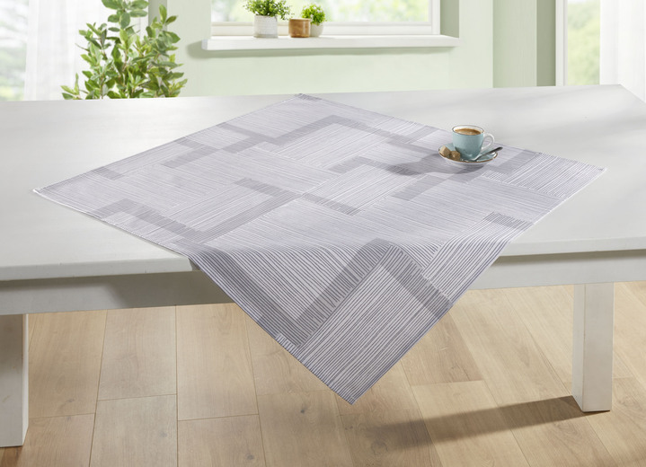 Tischdecken - Tischdecke mit Fleckschutz-Ausrüstung, in Größe 105 (Läufer, 40/140 cm) bis 160 (Tischdecke rund, ø 140 cm), in Farbe CREME Ansicht 13