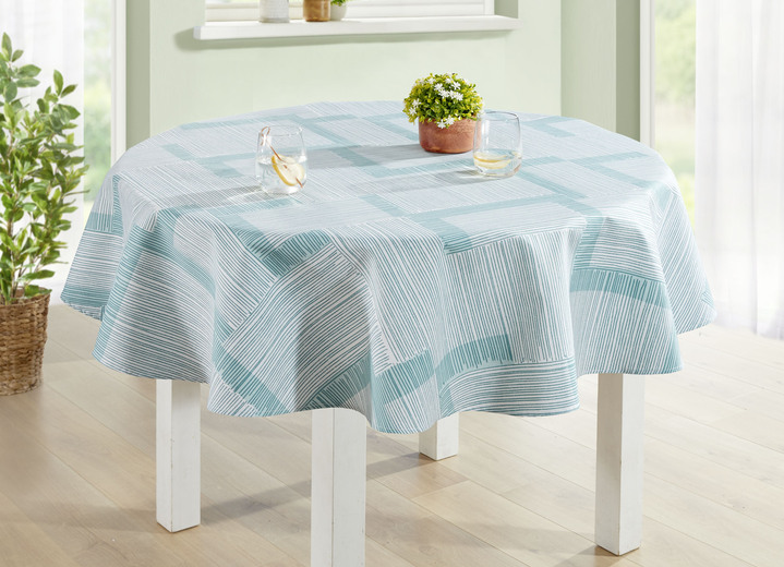 Tischdecken - Tischdecke mit Fleckschutz-Ausrüstung, in Größe 105 (Läufer, 40/140 cm) bis 160 (Tischdecke rund, ø 140 cm), in Farbe CREME Ansicht 12