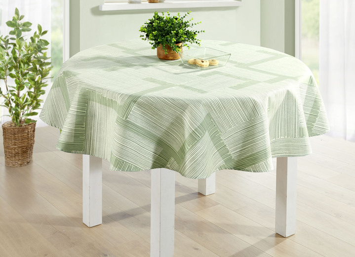 Tischdecken - Tischdecke mit Fleckschutz-Ausrüstung, in Größe 105 (Läufer, 40/140 cm) bis 160 (Tischdecke rund, ø 140 cm), in Farbe CREME Ansicht 9