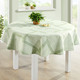 Tischdecken - Tischdecke mit Fleckschutz-Ausrüstung, in Größe 105 (Läufer, 40/140 cm) bis 160 (Tischdecke rund, ø 140 cm), in Farbe CREME – Farbe PISTAZIE – Ansicht 3