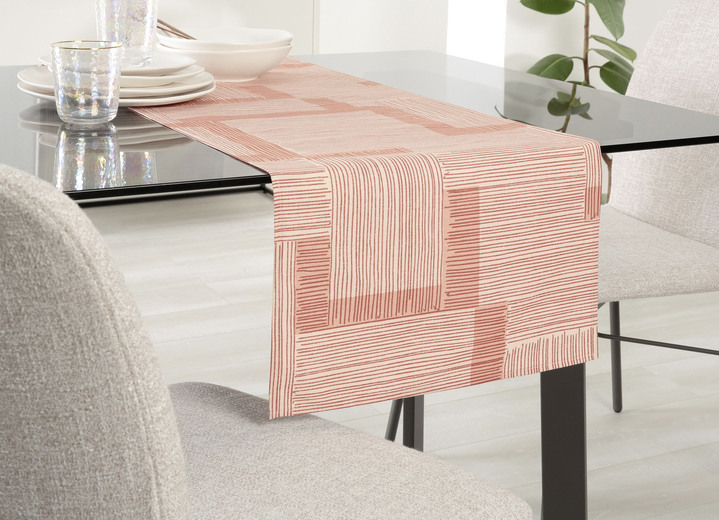 Tischdecken - Tischdecke mit Fleckschutz-Ausrüstung, in Größe 105 (Läufer, 40/140 cm) bis 160 (Tischdecke rund, ø 140 cm), in Farbe CREME Ansicht 18