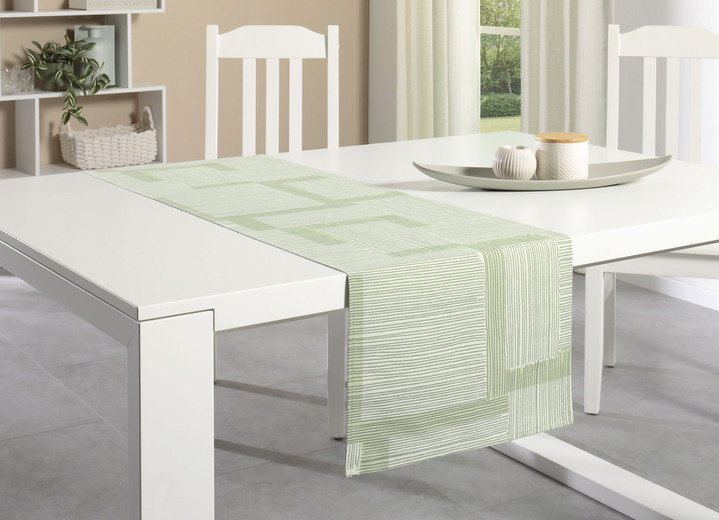 Tischdecken - Tischdecke mit Fleckschutz-Ausrüstung, in Größe 105 (Läufer, 40/140 cm) bis 160 (Tischdecke rund, ø 140 cm), in Farbe CREME Ansicht 17