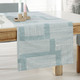 Tischdecken - Tischdecke mit Fleckschutz-Ausrüstung, in Größe 105 (Läufer, 40/140 cm) bis 160 (Tischdecke rund, ø 140 cm), in Farbe CREME – Farbe AQUA – Ansicht 7