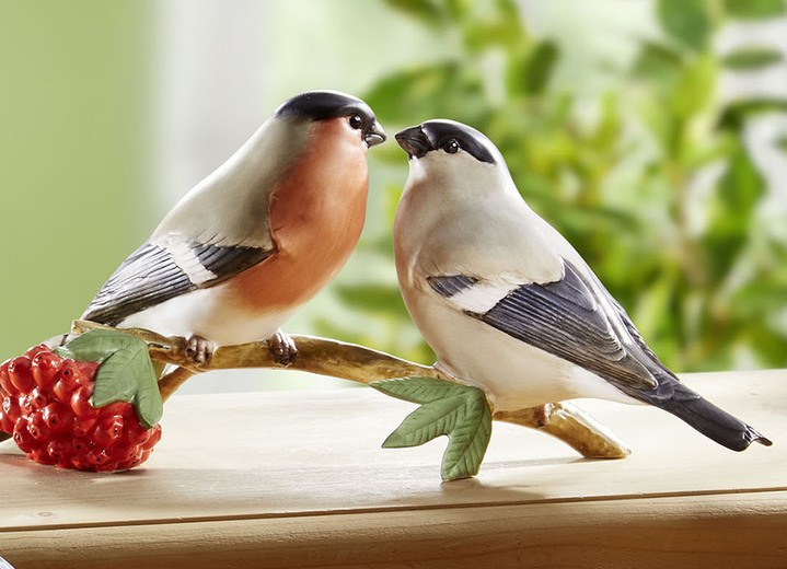 Figuren - Vogel-Figuren aus hochwertigem Biskuitporzellan, in Farbe BUNT, in Ausführung Blaumeise Ansicht 5