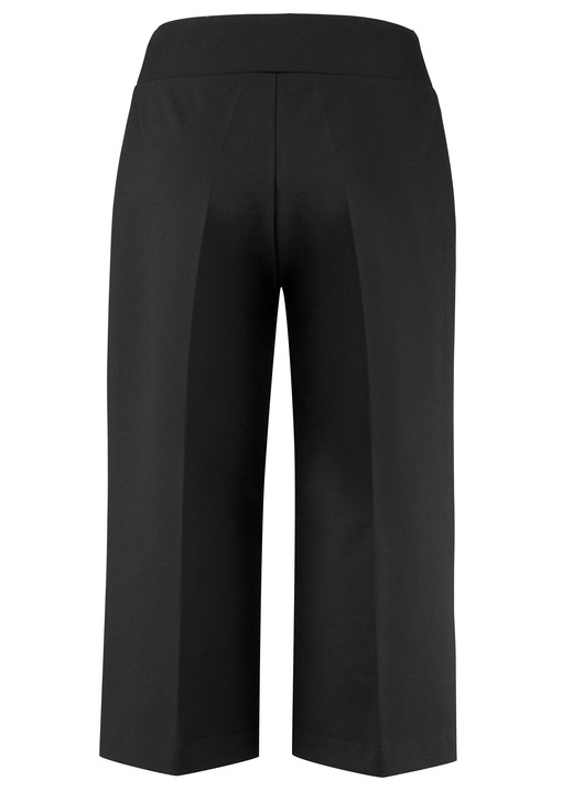 culotten - Schicke Culotte in Schlupfform Ansicht 2 culotten - Schicke Culotte in Schlupfform, in Größe 018 bis 052, in Farbe SCHWARZ Ansicht 2