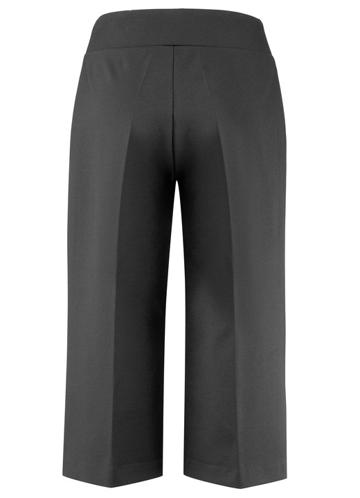 culotten - Schicke Culotte in Schlupfform Ansicht 6 culotten - Schicke Culotte in Schlupfform, in Größe 018 bis 052, in Farbe SCHWARZ Ansicht 6
