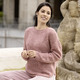 Basics - Pullover aus Melangegarn – Farbe HUMMER MELIERT – Ansicht 2 Basics - Pullover aus Melangegarn, in Größe L(44/46) bis XS(32/34), in Farbe HUMMER MELIERT – Farbe HUMMER MELIERT – Ansicht 2