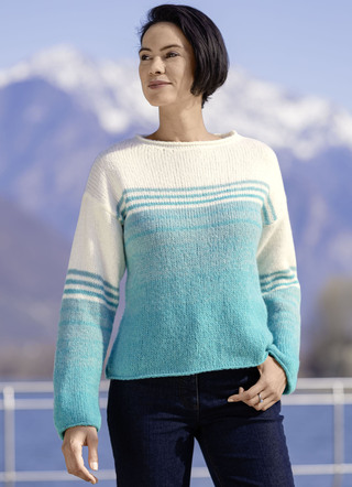 Pullover mit Ringelmuster