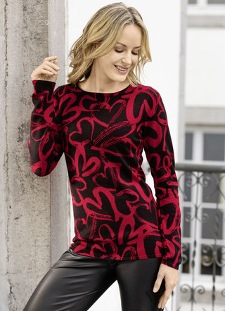 Pullover mit viel Herz