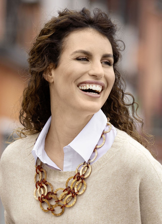 Halsketten - Statement-Kette, in Farbe BRAUN