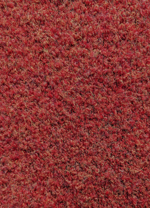 Basics - Strickjacke aus Bouclégarn, in Größe L(44/46) bis XXL(52/54), in Farbe ROT MELIERT Ansicht 3