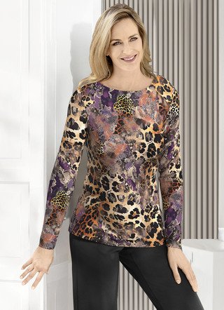 Pullover in Feinstrick