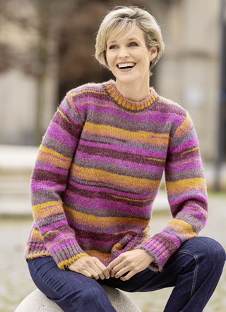 Pullover mit Farbverlauf
