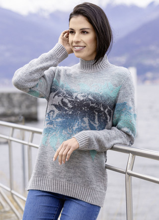 Pullover mit weichem Griff