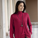 Basics - Strickjacke mit Zöpfchenstruktur – Farbe ROT Basics - Strickjacke mit Zöpfchenstruktur, in Größe 036 bis 052, in Farbe SCHWARZ