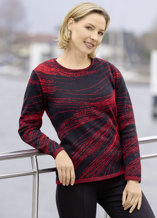 Pullover in Jacquardmuster
