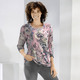 Pullover & Strickmode - Pullover in Feinstrick – Farbe ROSA-SCHWARZ-MULTICOLOR – Ansicht 1 Pullover & Strickmode - Pullover in Feinstrick, in Größe L(44/46) bis XS(32/34), in Farbe ROSA-SCHWARZ-MULTICOLOR – Farbe ROSA-SCHWARZ-MULTICOLOR – Ansicht 1