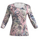Pullover & Strickmode - Pullover in Feinstrick – Farbe ROSA-SCHWARZ-MULTICOLOR – Ansicht 3 Pullover & Strickmode - Pullover in Feinstrick, in Größe L(44/46) bis XS(32/34), in Farbe ROSA-SCHWARZ-MULTICOLOR – Farbe ROSA-SCHWARZ-MULTICOLOR – Ansicht 3