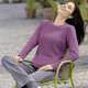 Basics - Pullover mit Schurwolle, in Größe 038 bis 054, in Farbe MAUVE – Farbe MAUVE – Ansicht 2