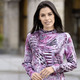 Shirts - Shirt mit Alloverdruck – Farbe ROSA-LILA-MULTICOLOR – Ansicht 1 Shirts - Shirt mit Alloverdruck, in Größe 038 bis 054, in Farbe MINT-TÜRKIS-MULTICOLOR – Farbe ROSA-LILA-MULTICOLOR – Ansicht 1