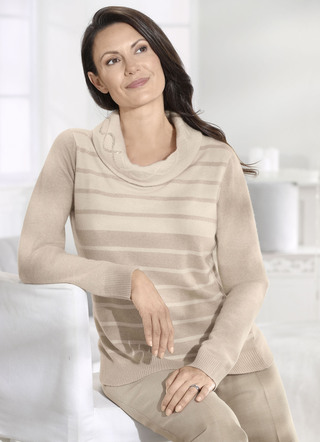 Pullover in sehr weicher Qualität mit Kaschmir