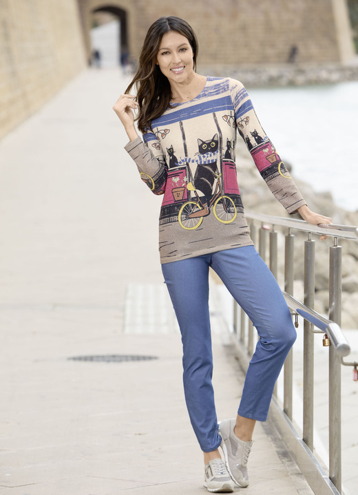 Langarm - Shirt mit  Langarm - Shirt mit