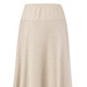 Uni - Rock in bequemer Schlupfform – Farbe BEIGE MELIERT – Ansicht 3 Uni - Rock in bequemer Schlupfform, in Größe 018 bis 054, in Farbe BEIGE MELIERT – Farbe BEIGE MELIERT – Ansicht 3