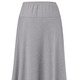 Uni - Rock in bequemer Schlupfform – Farbe GRAU MELIERT – Ansicht 3 Uni - Rock in bequemer Schlupfform, in Größe 018 bis 054, in Farbe BEIGE MELIERT – Farbe GRAU MELIERT – Ansicht 3