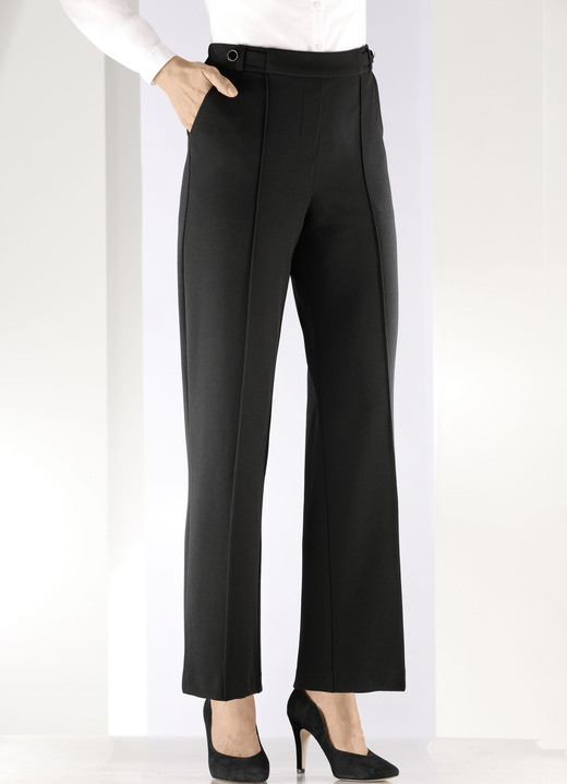 Hosen in Schlupfform - Hose in modischer Weite, in Größe 019 bis 054, in Farbe MARINE Ansicht 7