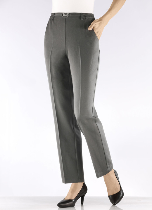 Hosen in Schlupfform - Hose mit schmückendem Zierteil , in Größe 019 bis 054, in Farbe ROSENHOLZ Ansicht 9