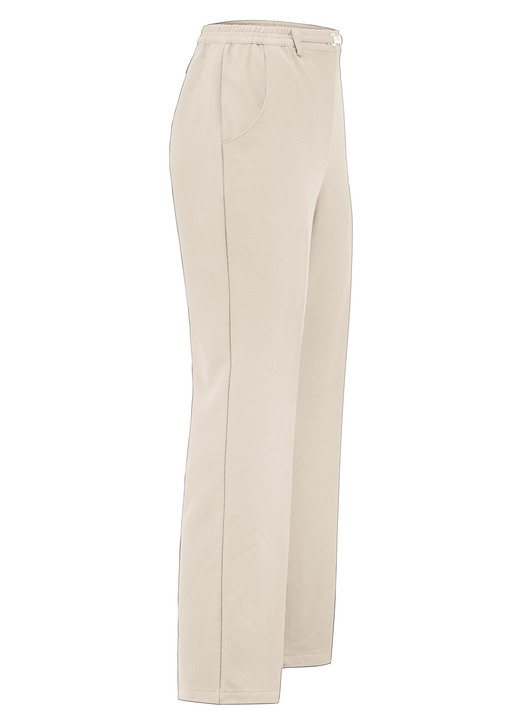 Hosen in Schlupfform - Hose mit schmückendem Zierteil , in Größe 019 bis 054, in Farbe SCHWARZ Ansicht 13