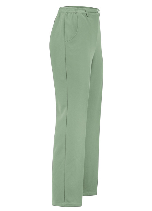 Hosen in Schlupfform - Hose mit schmückendem Zierteil , in Größe 019 bis 054, in Farbe SCHWARZ Ansicht 7