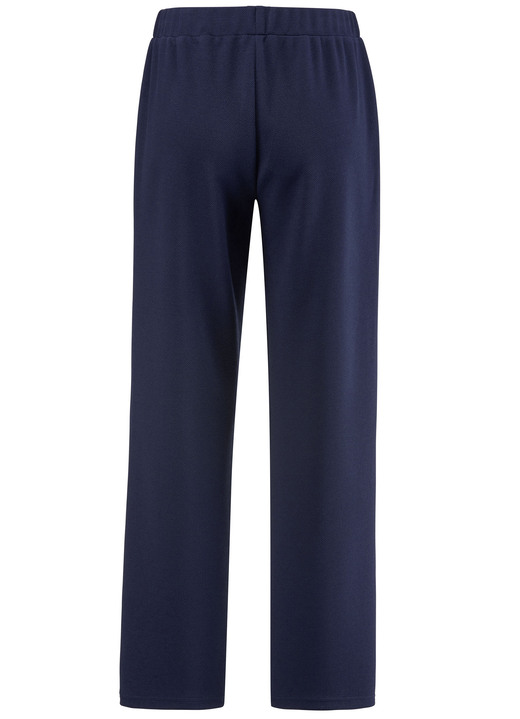 Hosen in Schlupfform - Hose mit dekorativen Zierknöpfen, in Größe 019 bis 054, in Farbe SCHWARZ Ansicht 5