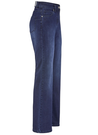 Jeans mit modischer Beinweite