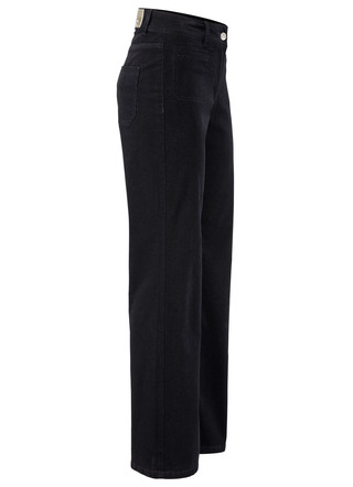 Cordhose mit weitem Beinverlauf