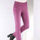 Hosen in Schlupfform - Hose mit funkelnden Glitzersteinchen, in Größe 018 bis 052, in Farbe FUCHSIA – Farbe FUCHSIA – Ansicht 3