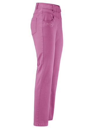 Hose mit funkelnden Glitzersteinchen